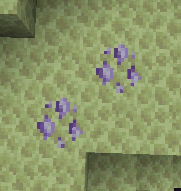 End enderite ore in end stone